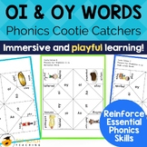 Vowel Teams OI and OY Cootie Catchers | Vowel Combination 
