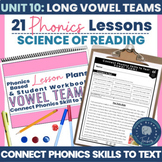 Vowel Teams - Phonics Lessons Plans and Intervention for O