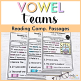 Vowel Teams Reading Comprehension Passages