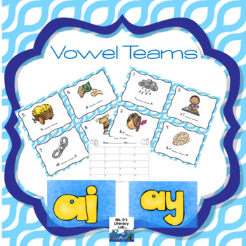 Preview of Vowel Teams Scoot (ai, ay)