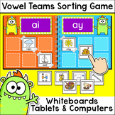 Long Vowel Teams Sorting Game for In-Class & Distance Learning