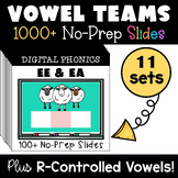 Vowel Team Practice & R-Controlled Structured Phonics Less