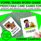 Camping Day Summer Word Games Blending and Reading Words V