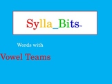 MAP Prep NWEA Reading Vowel Teams SyllaBits Fluency Buildi
