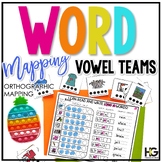Vowel Teams and Diphthongs Orthographic Mapping Worksheets
