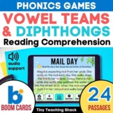 Vowel Teams and Diphthongs Phonics Reading Comprehension B