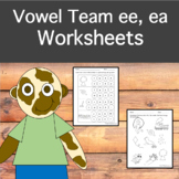Ee Ea Worksheets | Teachers Pay Teachers