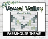 Vowel Valley: Farmhouse Theme (SOR Science of Reading)