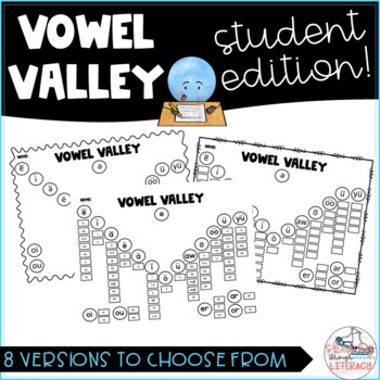 Preview of Vowel Valley Student Copies