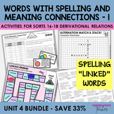 Vowel and Consonant Alternations among Spelling-Meaning Re