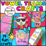 Vowel teams phonics craft projects