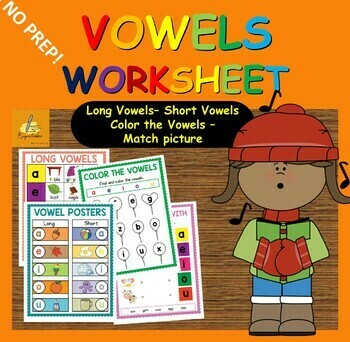 Preview of Vowels CVC Worksheets - BUNDLE November no prep