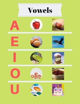 consonant vowel teaching resources teachers pay teachers