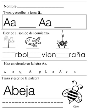 Vowels/ Vocales by Mi Escuela Primaria | TPT