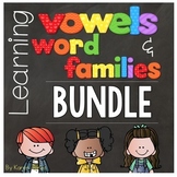 Vowels & Word Families {Phonics Worksheets BUNDLE}