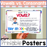 Vowels and Consonants Posters