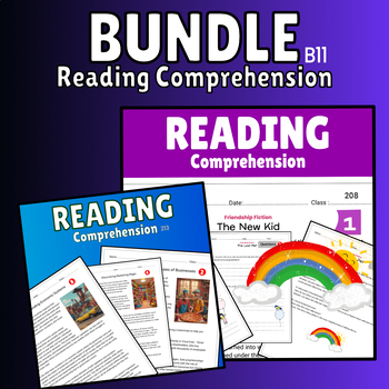Preview of Voyage Through Words 4th Grade Reading Comprehension Passages Adventure Bundle