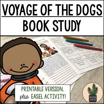 Preview of Voyage of the Dogs Printable Study for Distance Learning