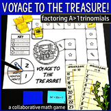 Voyage to the Treasure! Factoring Quadratic Trinomials Game