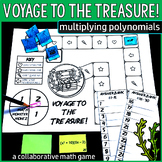 Voyage to the Treasure! Multiplying Polynomials Algebra Game