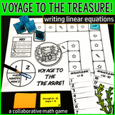 Voyage to the Treasure! Writing Linear Equations Algebra Game
