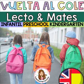 Preview of Vuelta al cole PAQUETE/Bundle Back to school. Morning Tubs. August. September