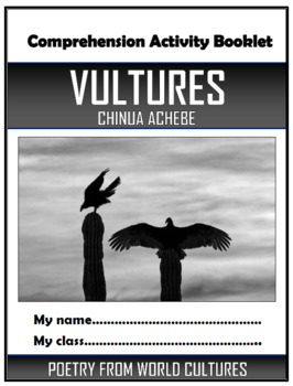 Preview of Vultures - Chinua Achebe - Comprehension Activities Booklet!