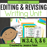 Editing and Revising Practice, Lessons, Checklist, 3rd Gra