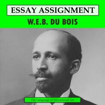 Preview of W.E.B. Du Bois Research Organizer & Paper Assignment — Civil Rights, ELA — CCSS