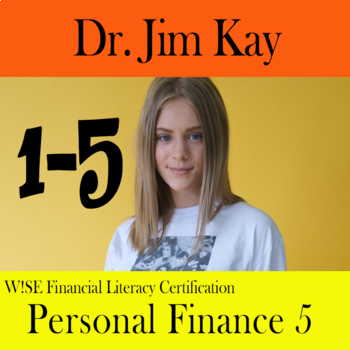 Preview of W!SE Certification: Financial Literacy Bundle of all 5 PLUS 86 slides of Q&A