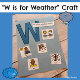 W is for Weather Craft | Alphabet Craft