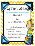 W.1 Opinion Writing Benchmark