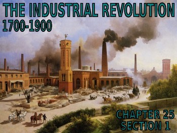 Preview of W25.1 - The Beginnings of Industrialization - PowerPoint Notes