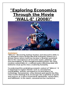 Preview of WALL-E (2008) -- Economics Through Film [Consumerism, Monopolies, Externalities]