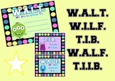 WALT, WILF/WALF, TIB/TIIB - Monster & Polka Dots
