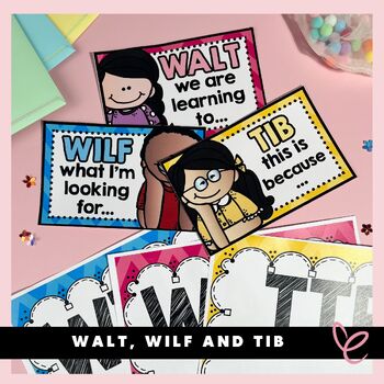 Preview of WALT, WILF and TIB Posters and Mini Cards