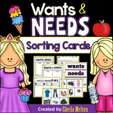 Needs and Wants Activities, Printables and Sorting Picture