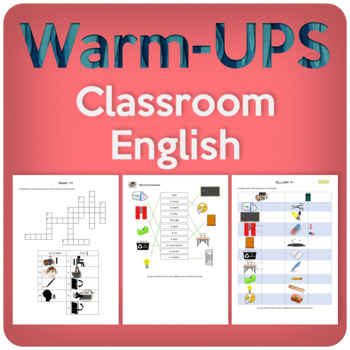 Preview of WARM UP Activities for ESL learners: Classroom English