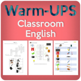 WARM UP Activities for ESL learners: Classroom English