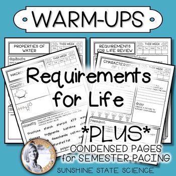 Preview of WARM-UP Requirements for Life
