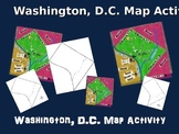 WASHINGTON, D.C. Map Activity- fun, engaging, follow-along