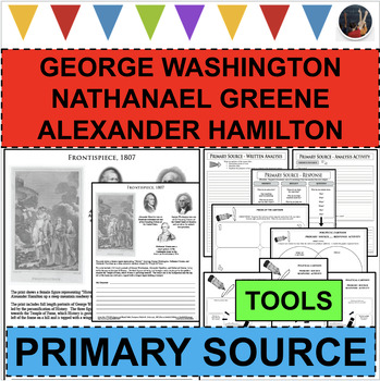 Preview of WASHINGTON HAMILTON GREENE Founding Fathers Political Primary Source