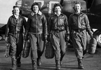 Preview of WASPS: Women Air Service Pilots Worksheet (Answer Key Included)