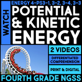 WATCH Videos about Potential and Kinetic Energy - 4th Grad