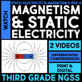 WATCH a Video Static Electricity & Magnetism - 3rd Grade S