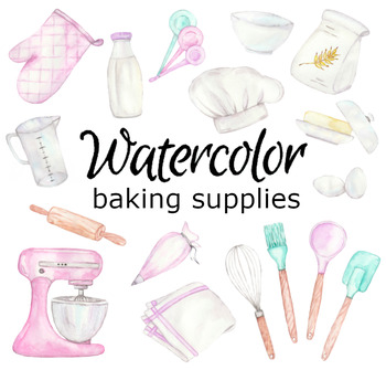 baker tools clipart icons