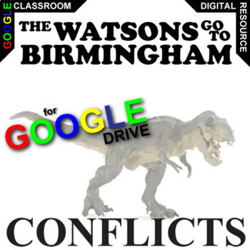 Preview of WATSONS GO TO BIRMINGHAM Conflict Graphic Analysis Activity DIGITAL Element