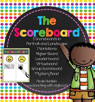 Preview of Whole Brain Teaching Scoreboard Ultimate Pack {WBT FREEBIE}