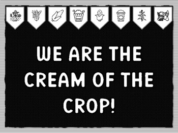 Preview of WE ARE THE CREAM OF THE CROP! Fall Harvest, Corn Theme Bulletin Board Kit