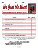 WE BEAT THE STREET Analyzing Choices Pre-Reading Activity